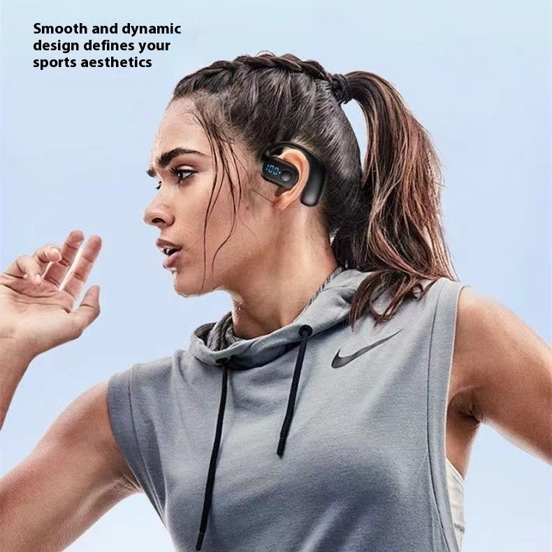 Affichage numérique intelligent non intra-auriculaire, casque d'écoute sans fil professionnel