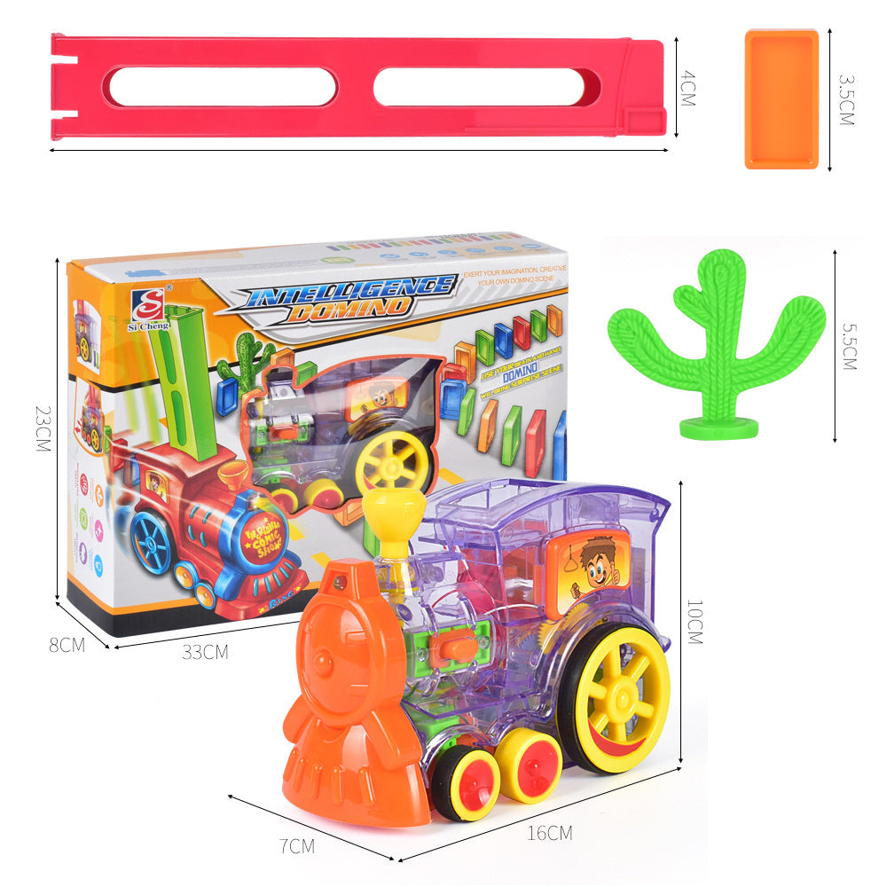 Domino dominos électrique Thomas petit train blocs, Puzzle Enfants Jouets