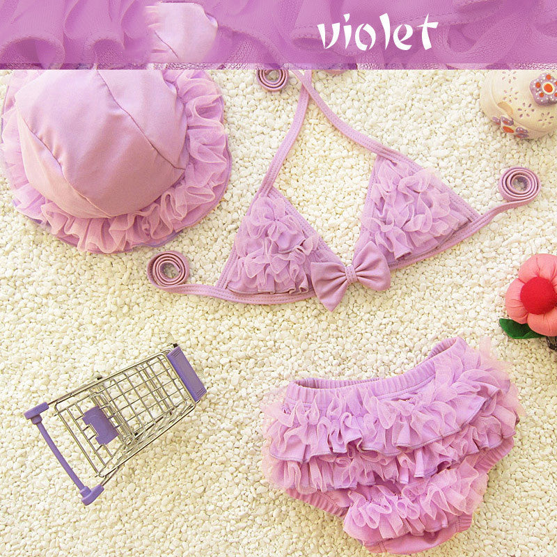 Maillot de bain bébé 1 an 2 enfants 3 enfants 4 filles fendues 5 princesse 3-6 mois bébé boom 8 bikini