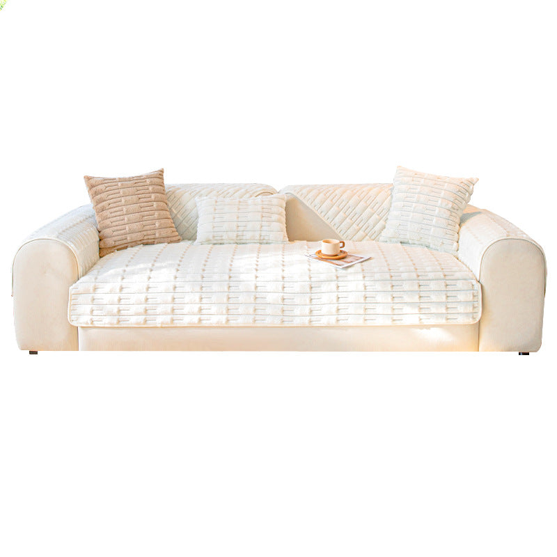 Coussin de canapé en peluche,