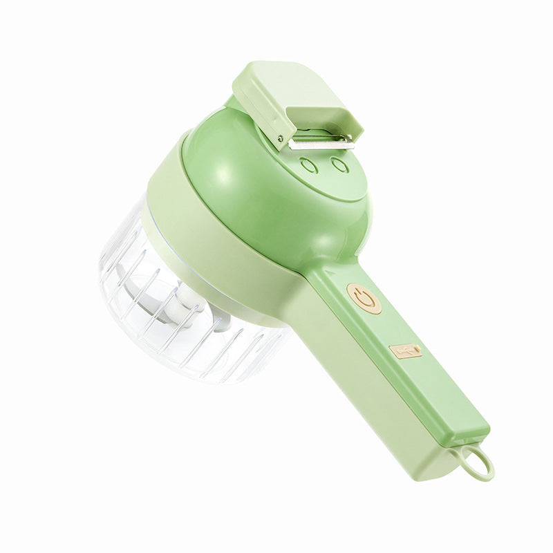 Multifonctionnel Électrique Salade Fruits Légumes Trancheuse Cuisine Cutter Pomme De Terre Carotte Chopper Machine De Découpe Lame En Acier Inoxydable