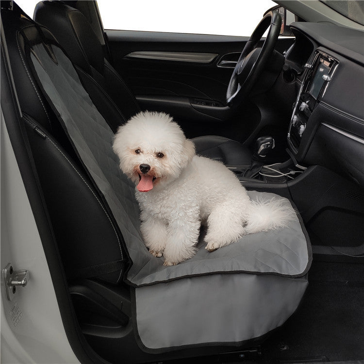 Animal de compagnie voiture avant housse de protection étanche banquette arrière siège intérieur voyage accessoires siège de voiture couvre tapis avec ceinture de sécurité