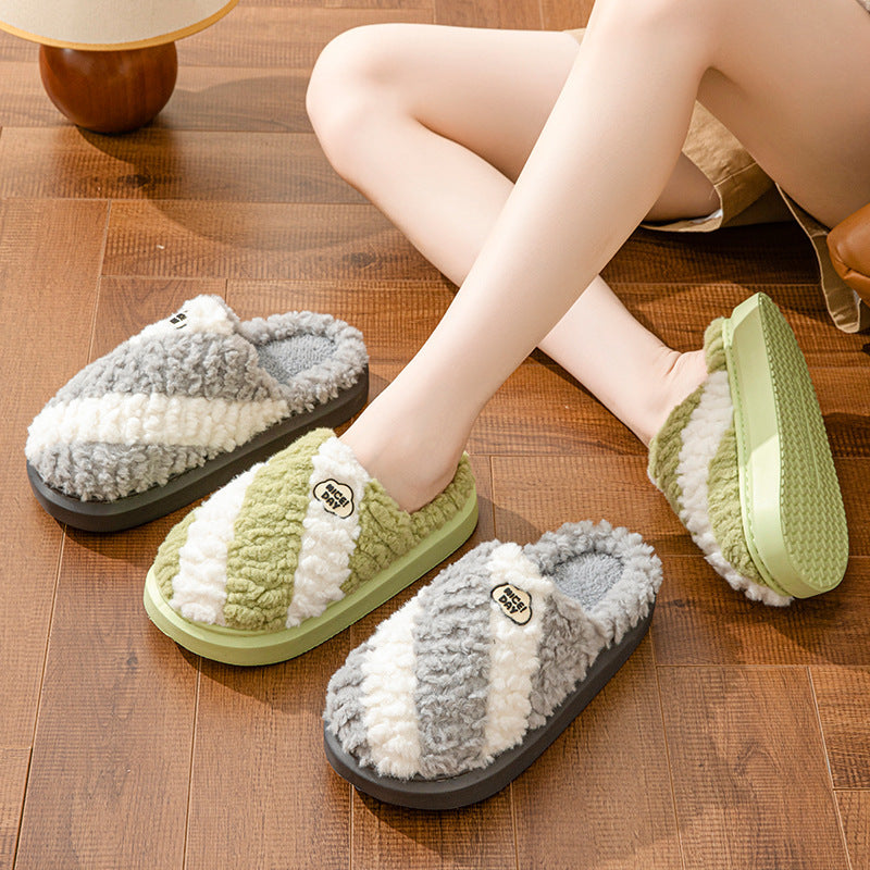 Pantoufles de maison à la mode, pantoufles de maison antidérapantes pour couple | pantoufle de plancher chaud pour femmes hommes