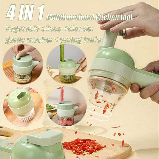 Multifonctionnel Électrique Salade Fruits Légumes Trancheuse Cuisine Cutter Pomme De Terre Carotte Chopper Machine De Découpe Lame En Acier Inoxydable