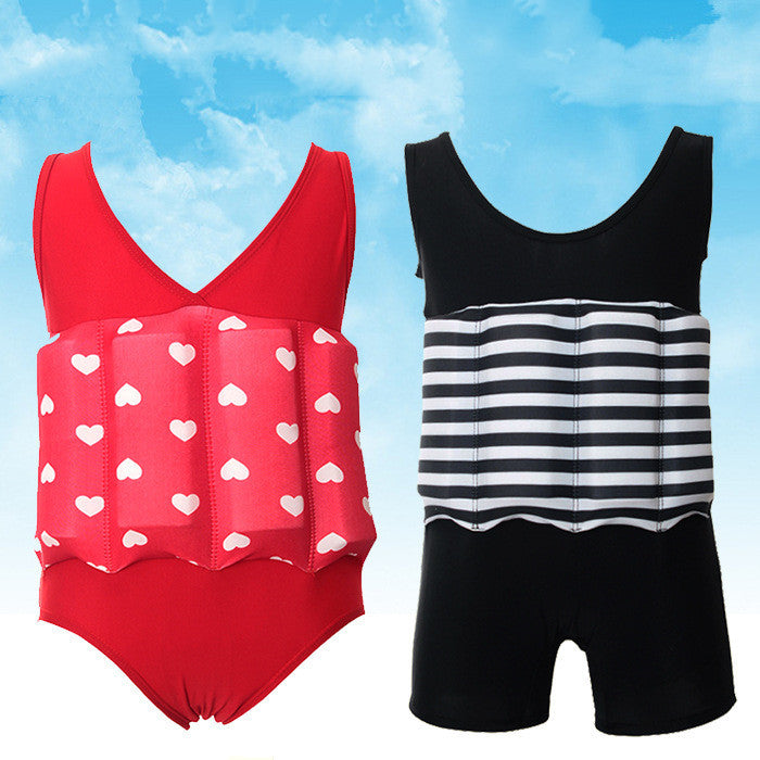 Flottabilité Amovible Flottant d'une Seule pièce de Maillot de Bain Enfants Formation Flottant Maillot de Bain