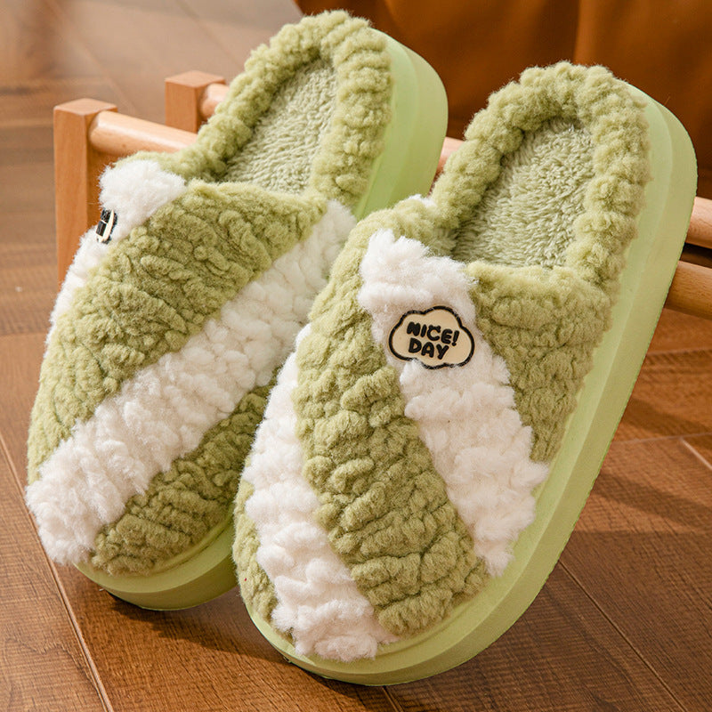 Pantoufles de maison à la mode, pantoufles de maison antidérapantes pour couple | pantoufle de plancher chaud pour femmes hommes