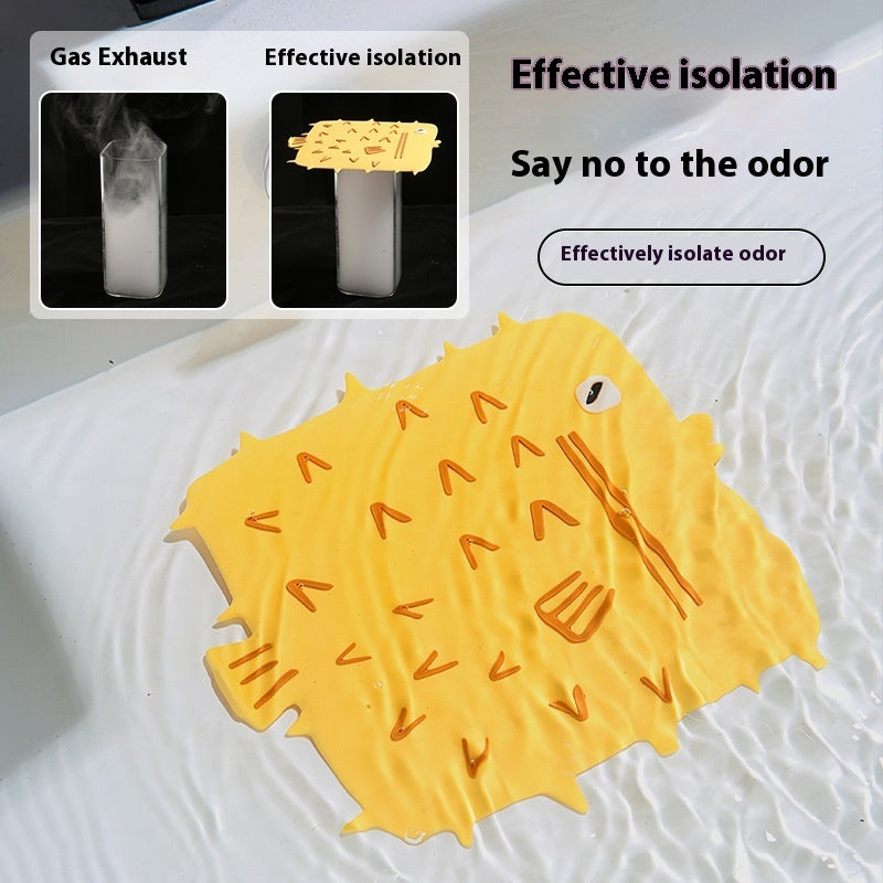 Dessin animé salle de bains Fermeture anti-odeur éviteur d'odeur de plancher