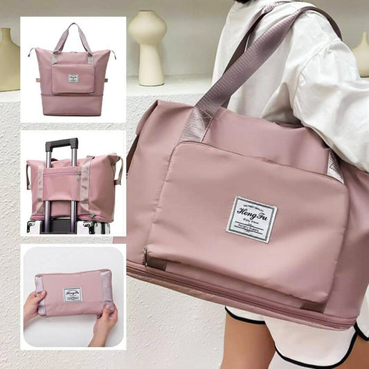 Pliable De Stockage Voyage Sac Étanche Grande Capacité de Remise En Forme Sac Weekender Pendant La Nuit Pour Les Femmes