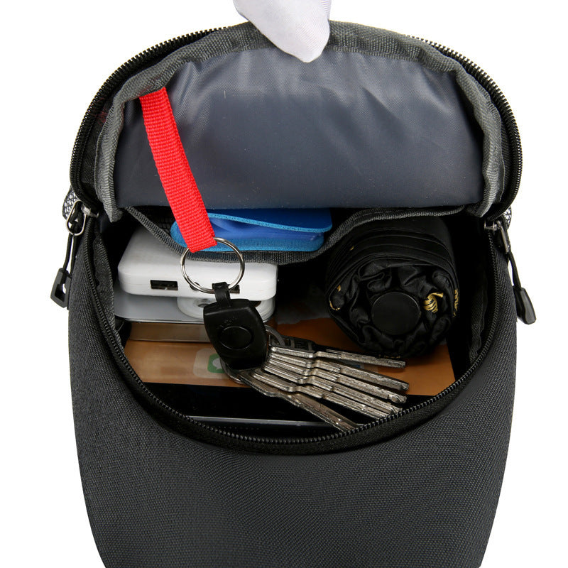 Sac de poitrine simple sac à dos multifonctionnel pour hommes, sac messager de sport décontracté