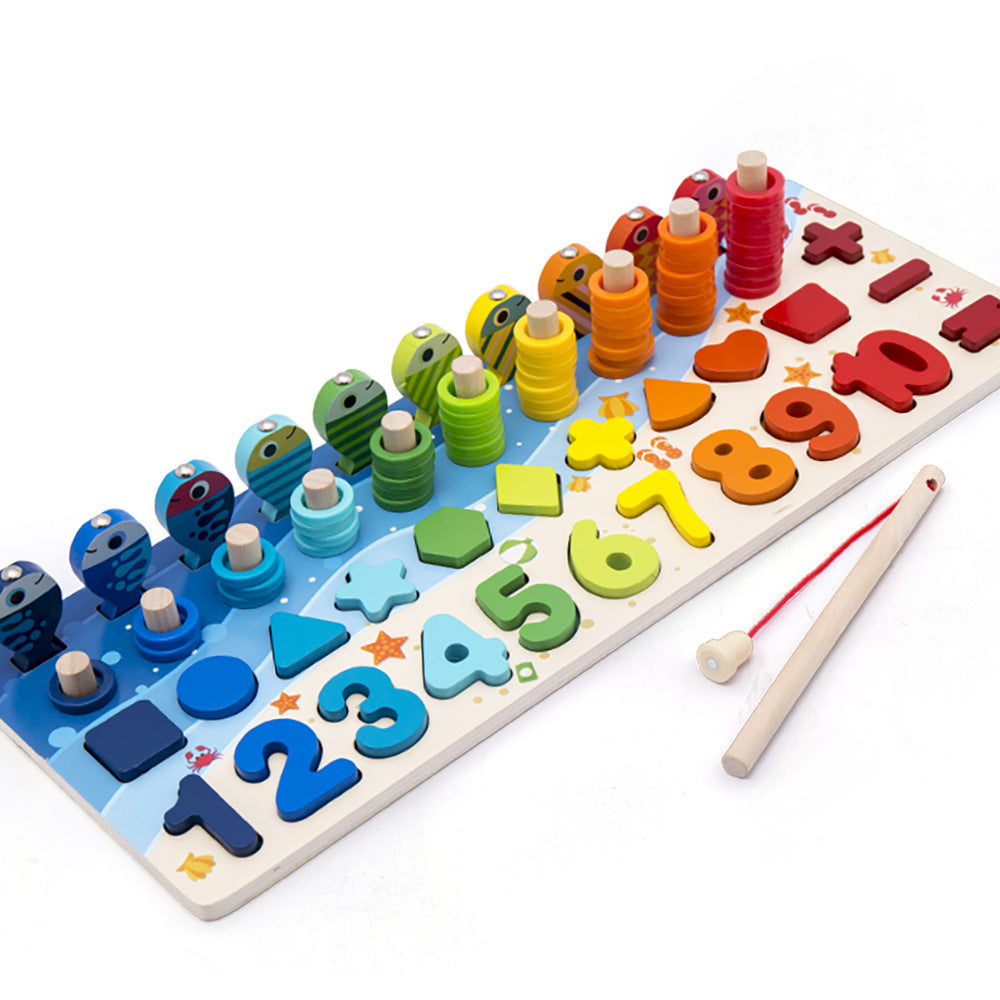 Enfants 3D Alphabet Nombre Puzzle Bébé Coloré Géométrique Lettre Numérique Jouet Éducatif