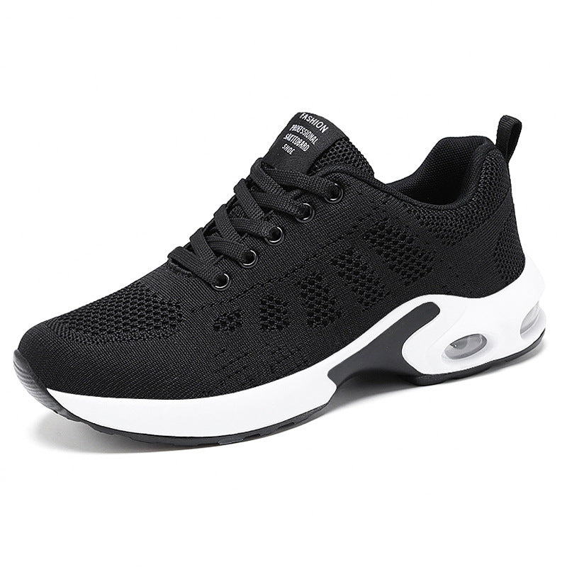 Casual Chaussures Respirant Léger Mère Chaussures Dentelle-up Amorti Sneakers Femmes