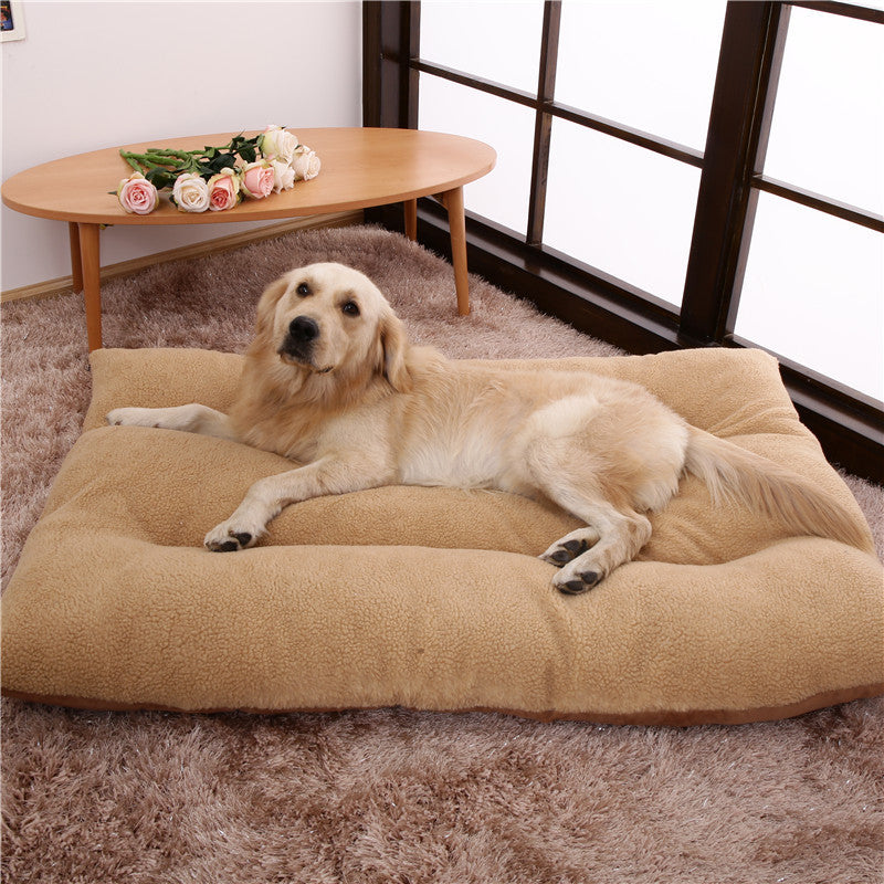 Chaud Et Épais Grand Chien Golden Retriever Pet Lit
