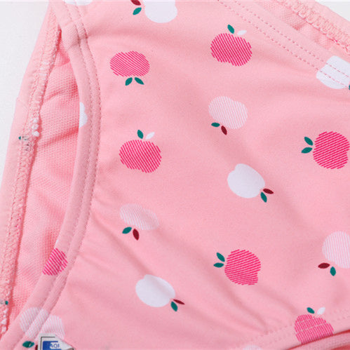 Maillot de bain simple et mignon à la mode pour filles