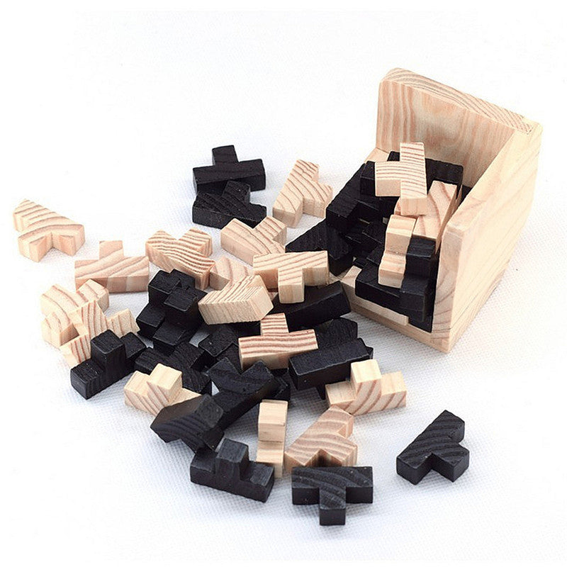 Creative 3D Puzzle Luban Verrouillage En Bois de Jouet Éducatif Précoce Jouets Puzzles