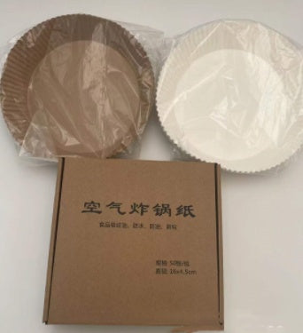 Air Friteuse Papier Alimentaire Jetable Papier Doublure Airfryer Cuiseurs Cuisine anti-Huile Barbecue Plaque Vapeur Friteuse Accessoires De Cuisson