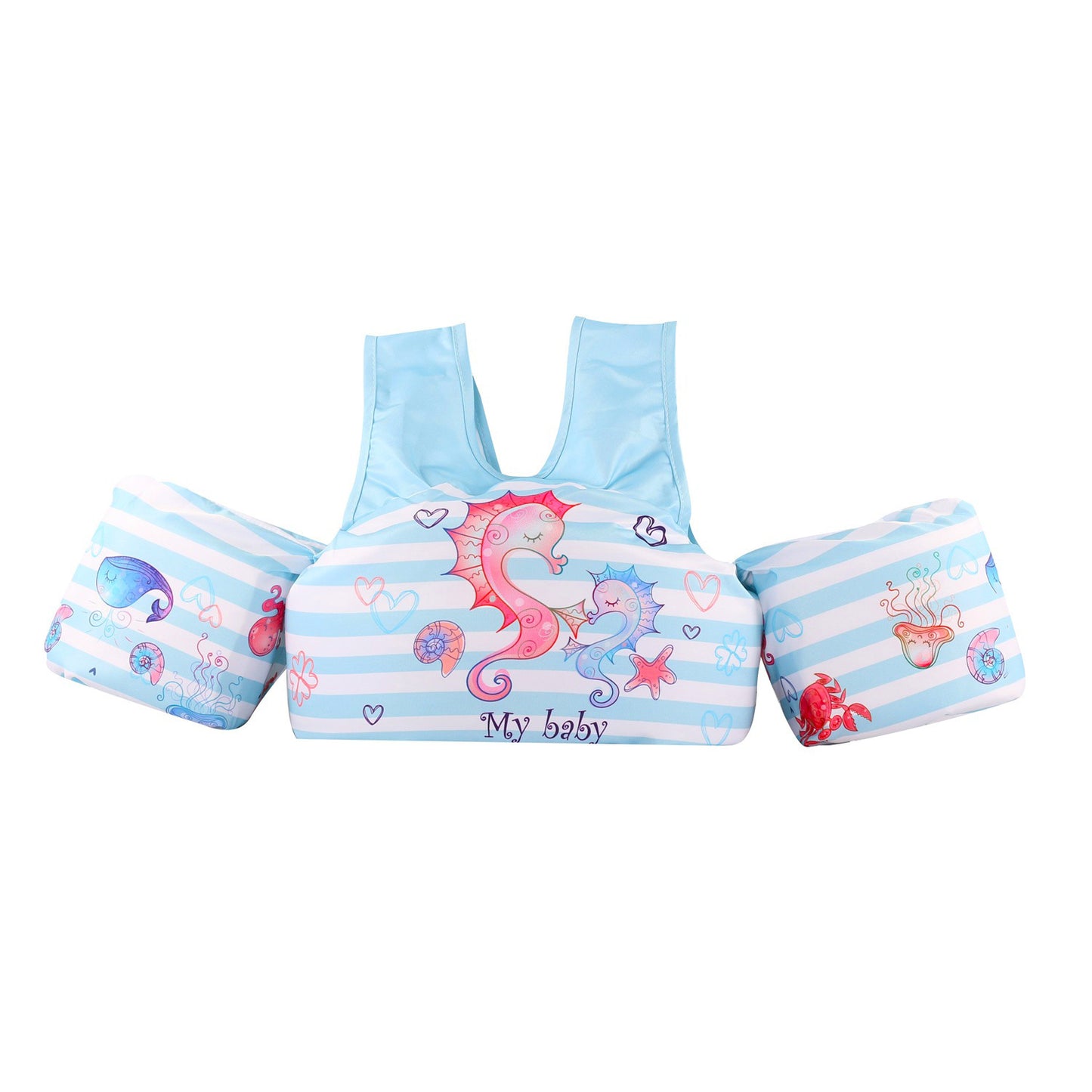 Gilet de bain à bras allongé pour enfants de dessin animé