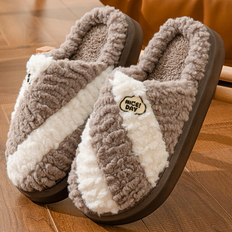 Pantoufles de maison à la mode, pantoufles de maison antidérapantes pour couple | pantoufle de plancher chaud pour femmes hommes