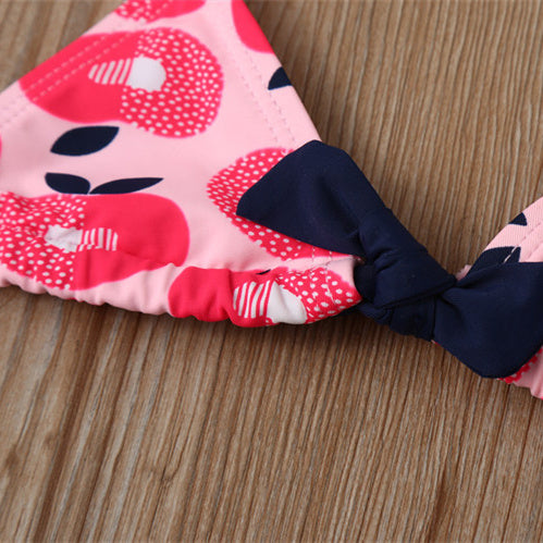 Maillot de bain simple et mignon à la mode pour filles