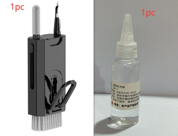 5 dans 1 Écran Cleaner Kit Caméra Téléphone Tablet Écran D'ordinateur Portable De Nettoyage Outils Écouteurs Brosse De Nettoyage Stylo Pour Le Bureau