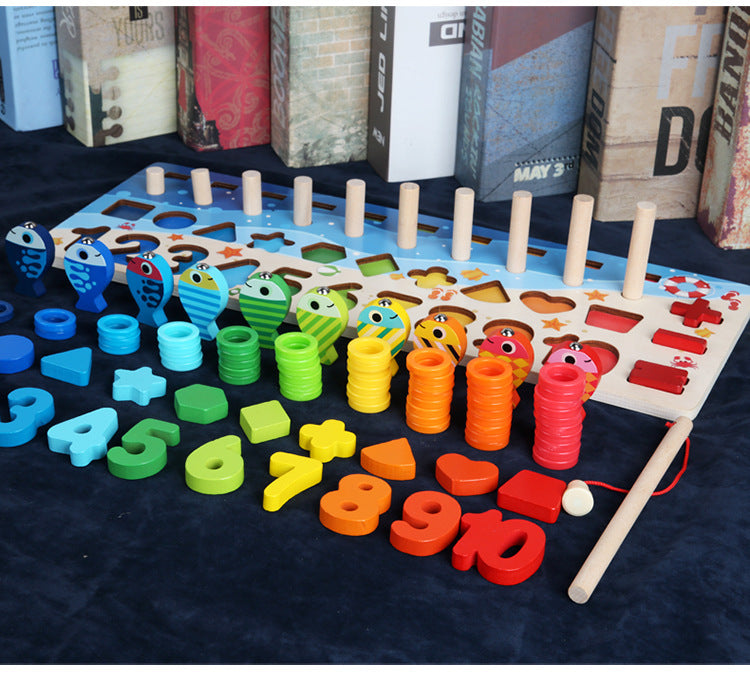 Enfants 3D Alphabet Nombre Puzzle Bébé Coloré Géométrique Lettre Numérique Jouet Éducatif