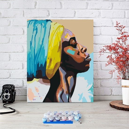Abstraite corps peinture art peinture à l'huile