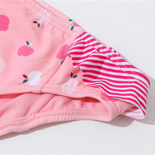 Maillot de bain simple et mignon à la mode pour filles