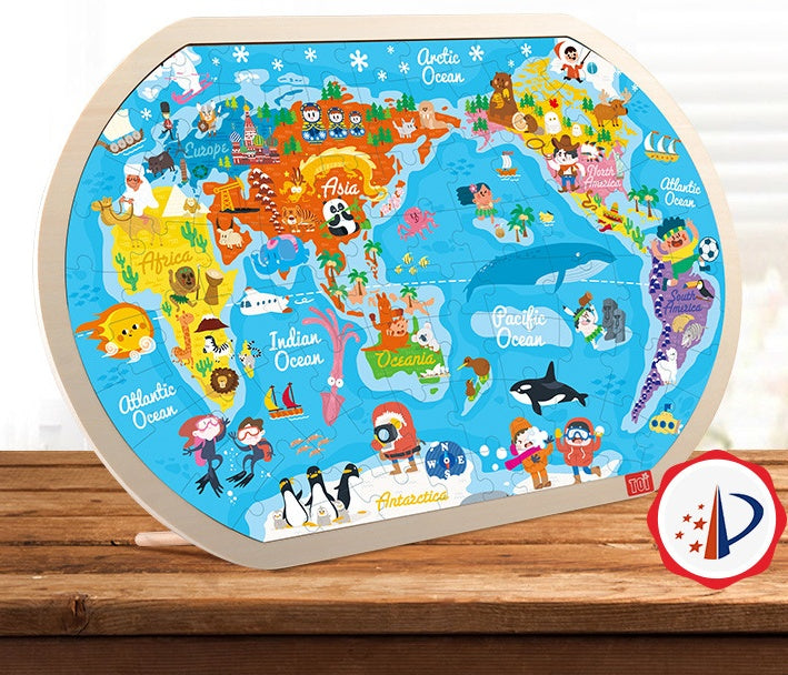 Puzzle en bois, Les Enfants de Jouets Cadeau Bébé Jouets Éducatifs