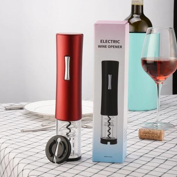 Rouge vin électrique ouvre-bouteille