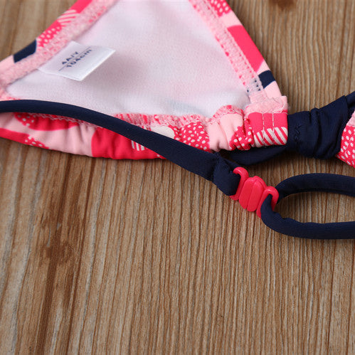 Maillot de bain simple et mignon à la mode pour filles