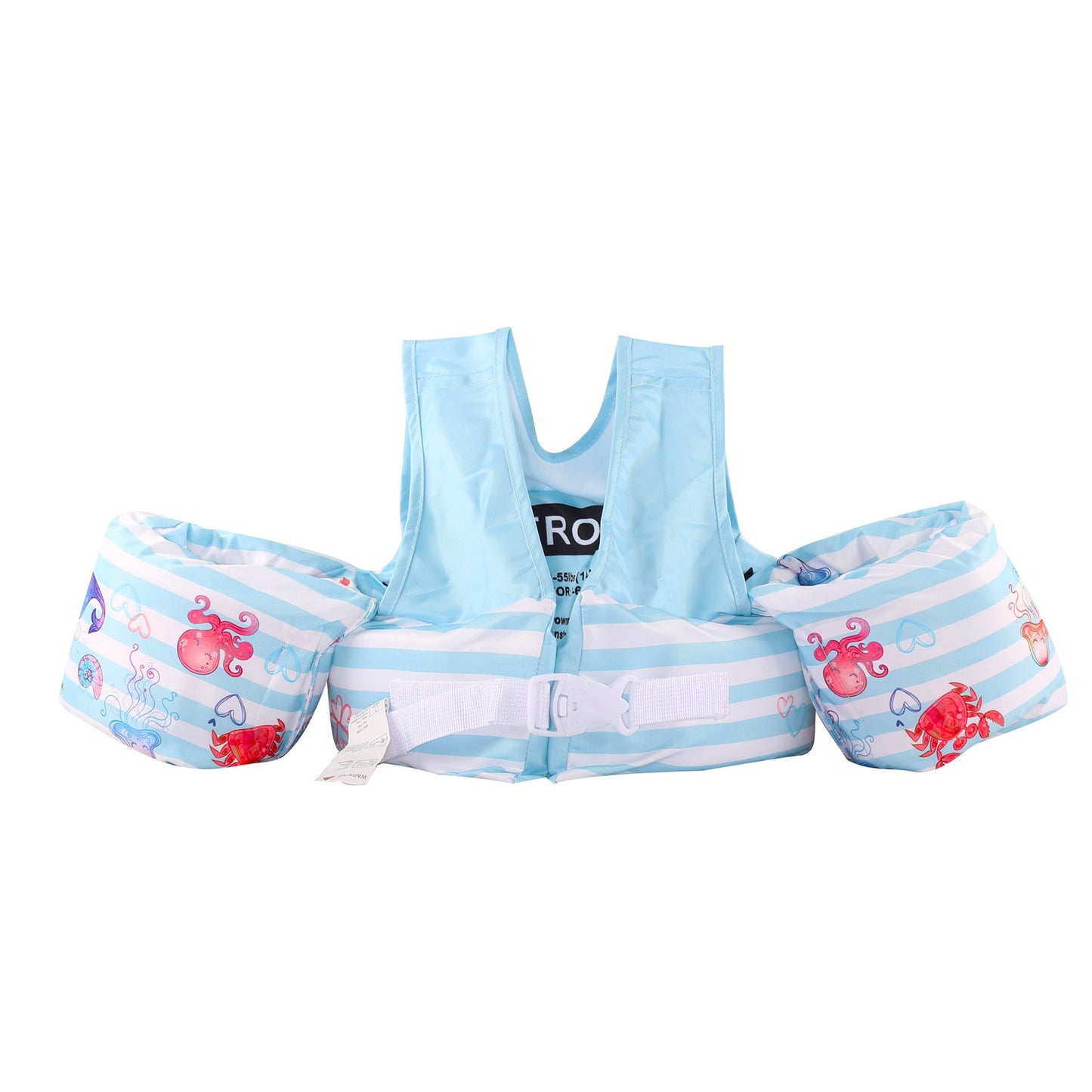 Gilet de bain à bras allongé pour enfants de dessin animé
