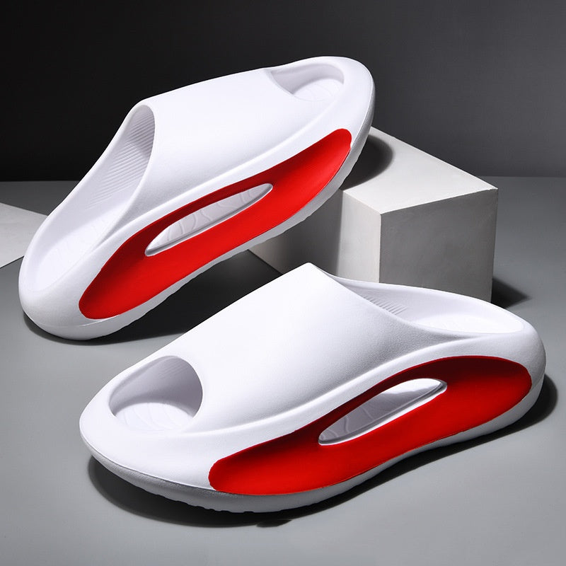 Ins pantoufles femmes hommes Peep orteil pantoufle été creux unisexe sport chaussures de plage