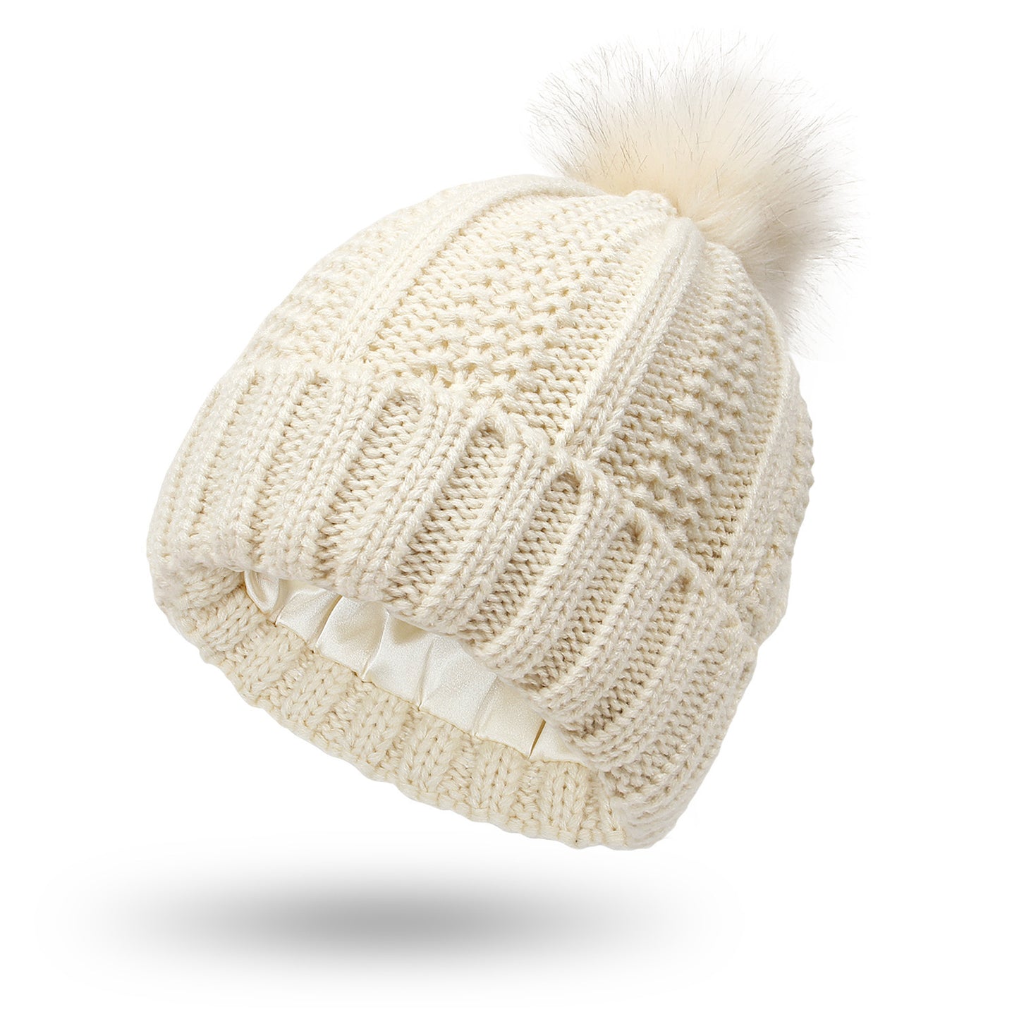 Tricoté Chapeau Lâche Et Chaud Croix-frontière De Laine Chapeau Dames