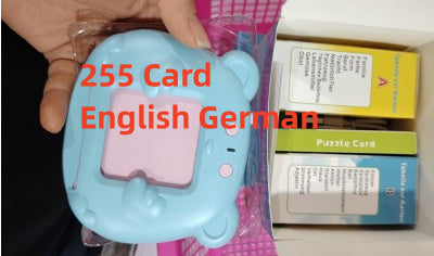Carte des Lumières Éducation Précoce des Enfants Anglais D'apprentissage Machine