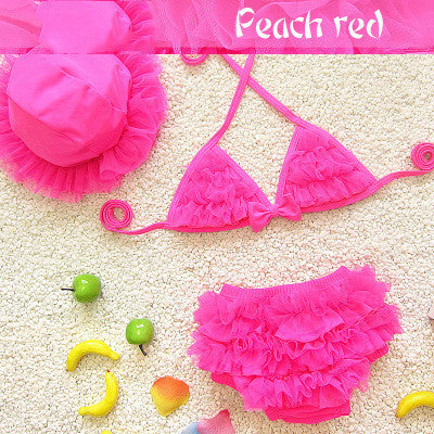 Maillot de bain bébé 1 an 2 enfants 3 enfants 4 filles fendues 5 princesse 3-6 mois bébé boom 8 bikini
