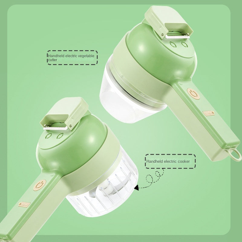 Multifonctionnel Électrique Salade Fruits Légumes Trancheuse Cuisine Cutter Pomme De Terre Carotte Chopper Machine De Découpe Lame En Acier Inoxydable