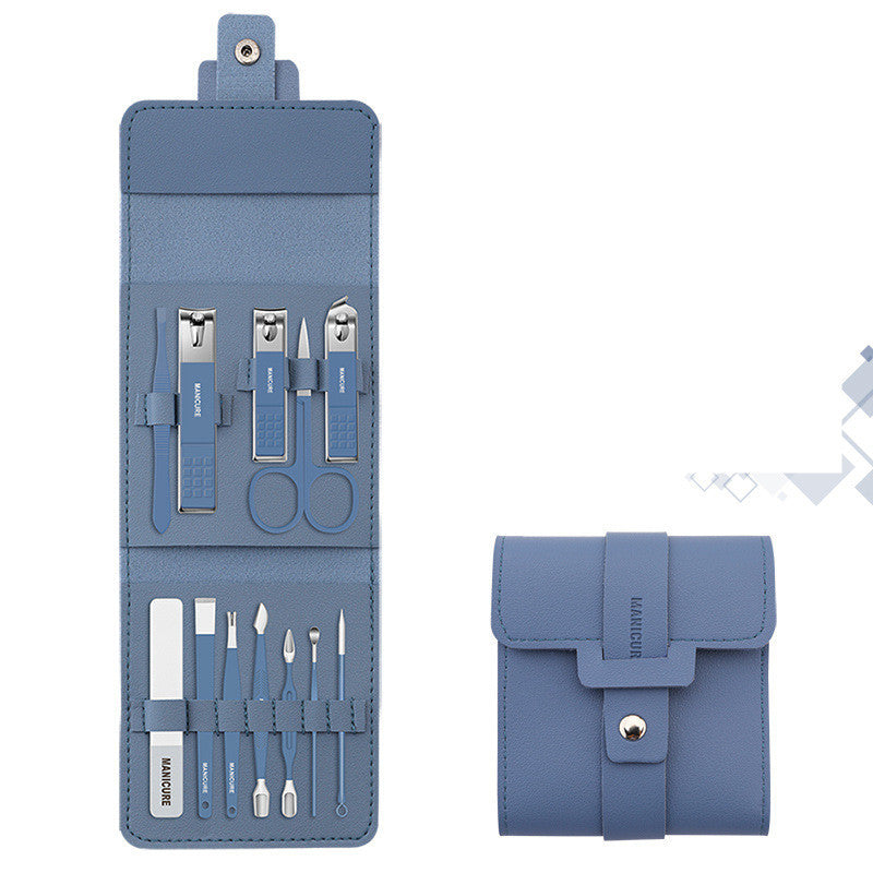 Acier inoxydable Couleur 16-pièce Nail Clipper Ensemble