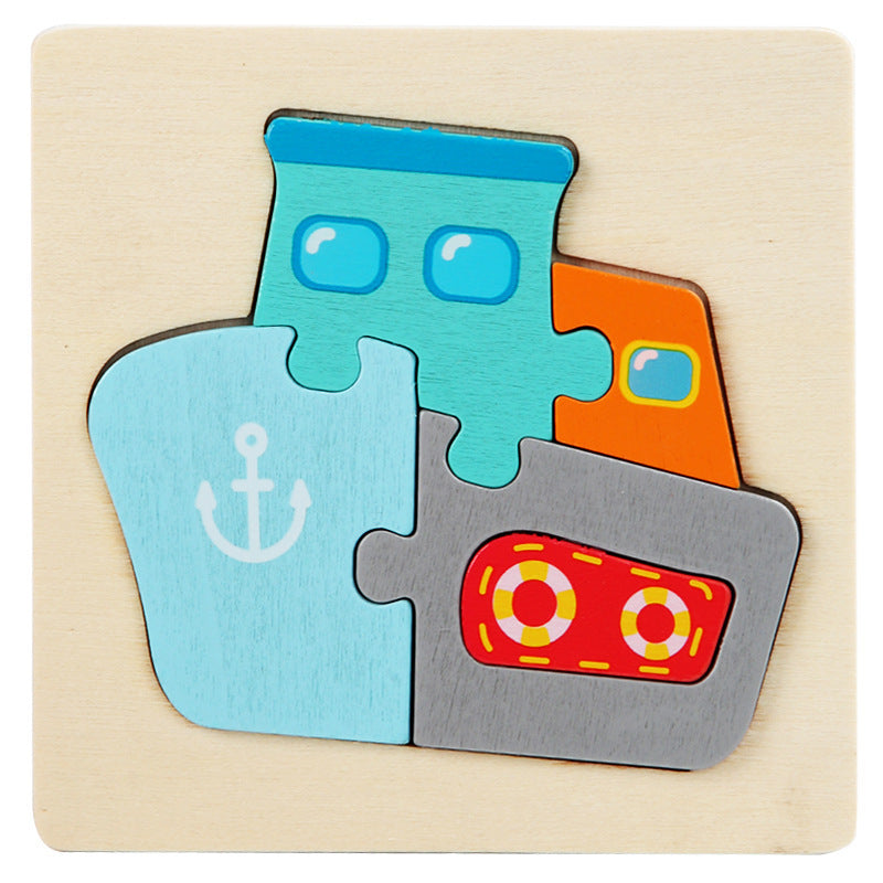 Bébé Éducation Précoce Puzzle Blocs de Construction Jouets Éducatifs