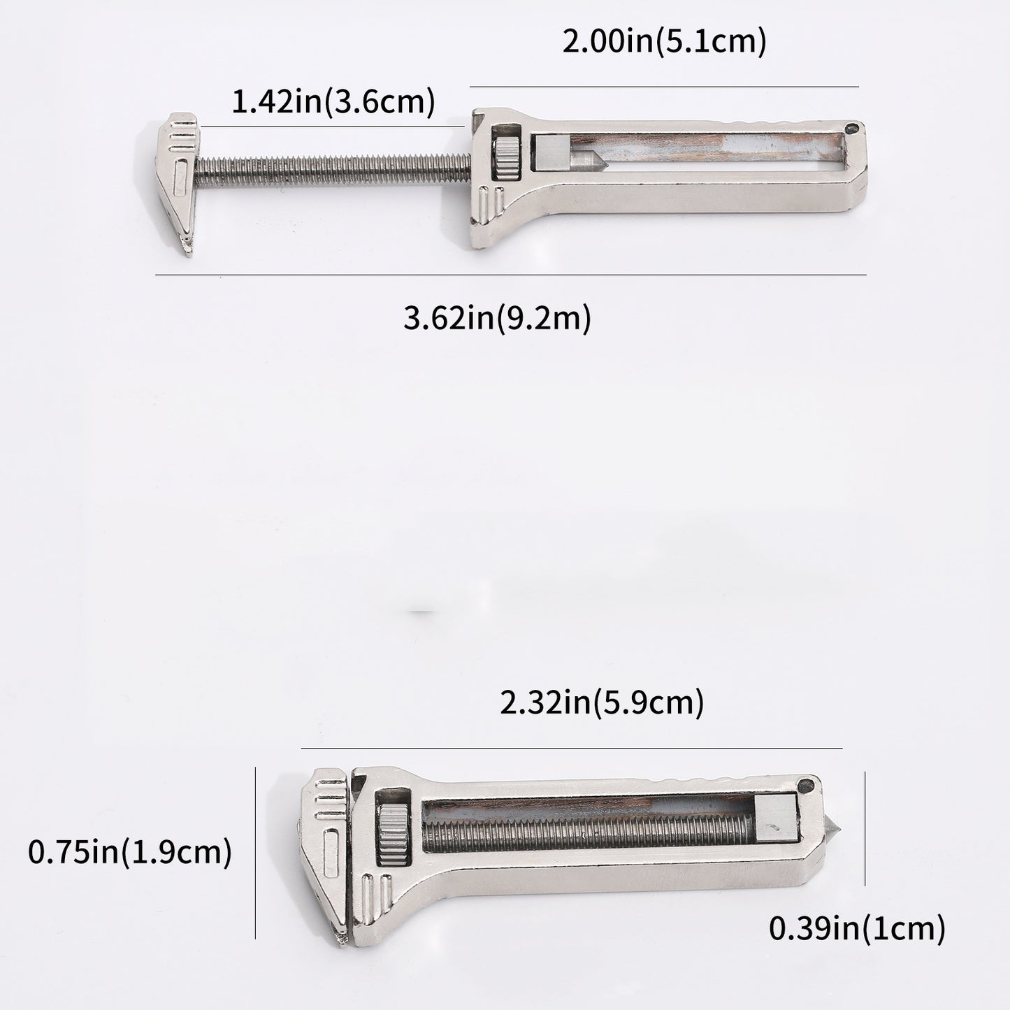Cutter multifonctionnel compact en alliage de titane