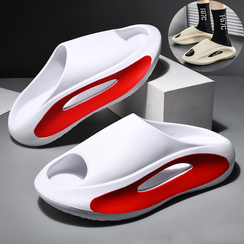 Ins pantoufles femmes hommes Peep orteil pantoufle été creux unisexe sport chaussures de plage