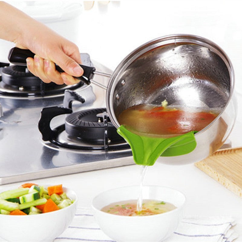 À Soupe De Silicone Entonnoir Cuisine Gadget Outils