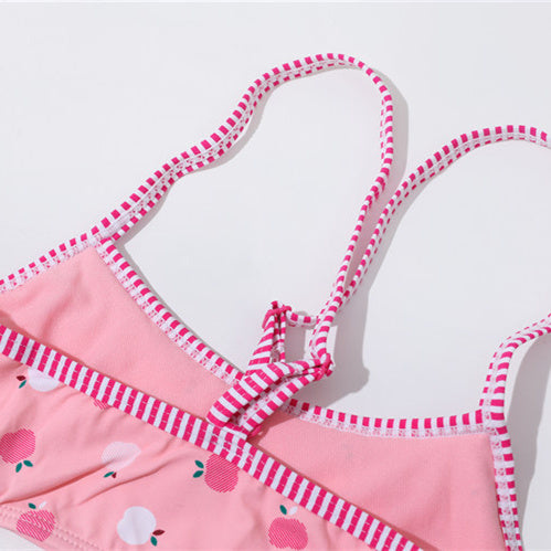 Maillot de bain simple et mignon à la mode pour filles