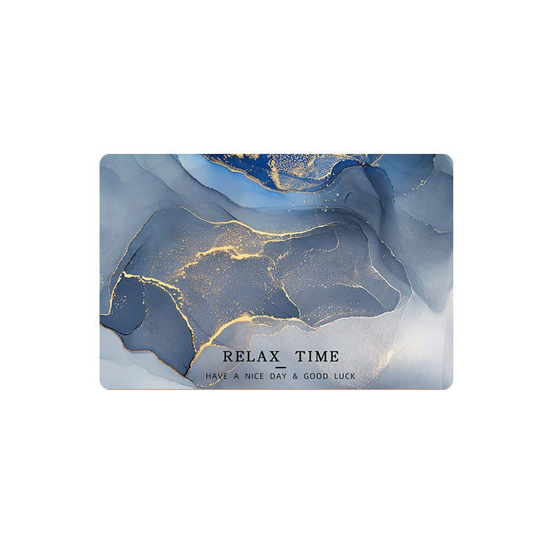 Absorption d'eau de tapis de salle de bains diatome ooze