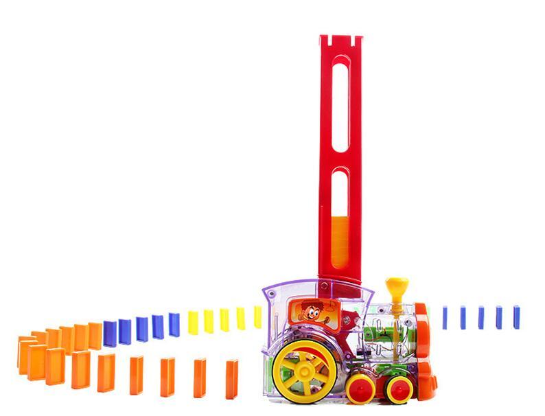 Domino dominos électrique Thomas petit train blocs, Puzzle Enfants Jouets