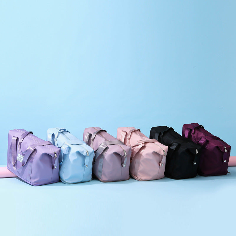 Grande Capacité Pliable Voyage Sac Fitness Gym Épaule Sac Pour Entraînement De Yoga En Plein Air