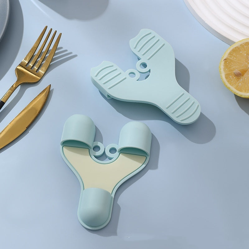 Porte-plaque à clip en silicone,