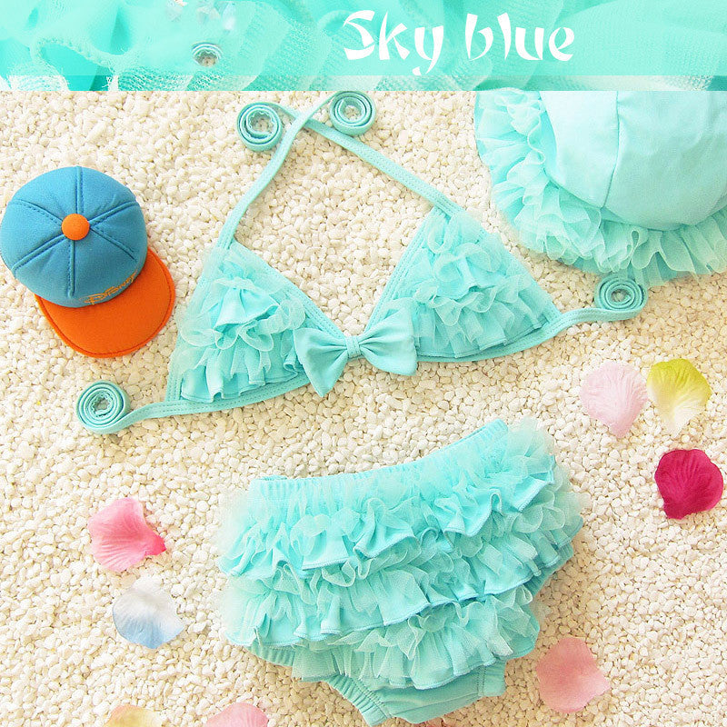 Maillot de bain bébé 1 an 2 enfants 3 enfants 4 filles fendues 5 princesse 3-6 mois bébé boom 8 bikini