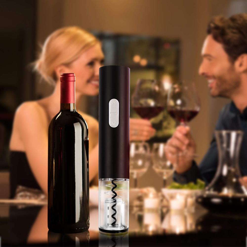 Rouge vin électrique ouvre-bouteille