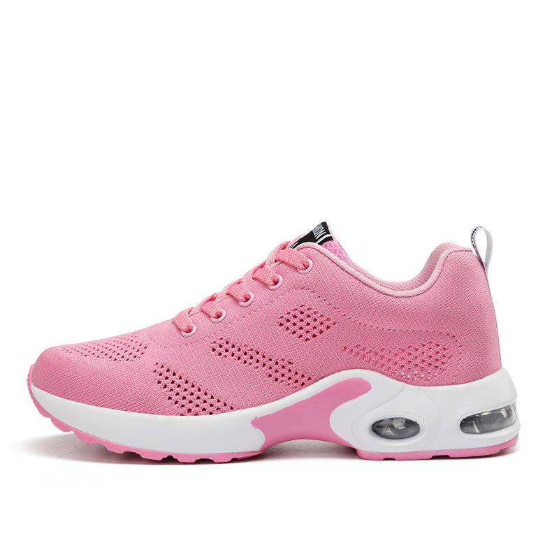 Casual Chaussures Respirant Léger Mère Chaussures Dentelle-up Amorti Sneakers Femmes