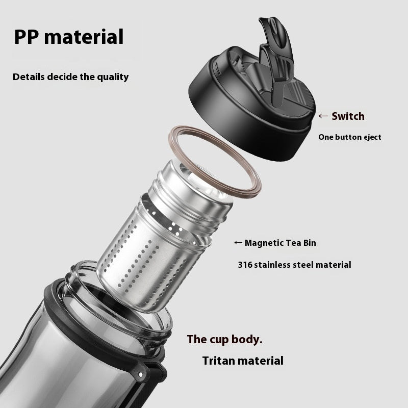 Magnétique Élastique Thé et Séparation de l'eau Haute Température Résistant À Haute Température Magnétique Aspiration Grande Capacité Portable Anti-chute