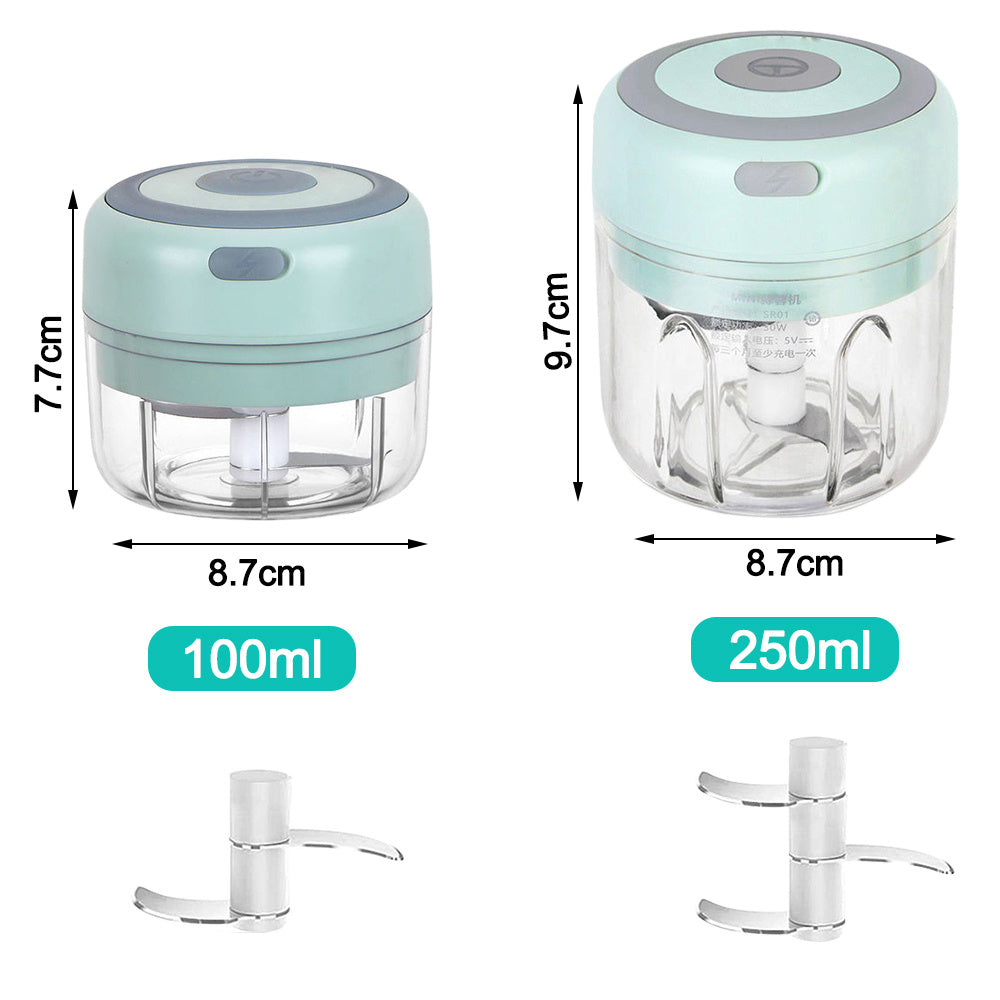 Mini Électrique Ail Pilon, Sans Fil Électrique Ail Pilon, Ail Extracteur